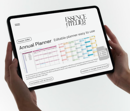 2025 Customizable Excel & Google Sheets Template